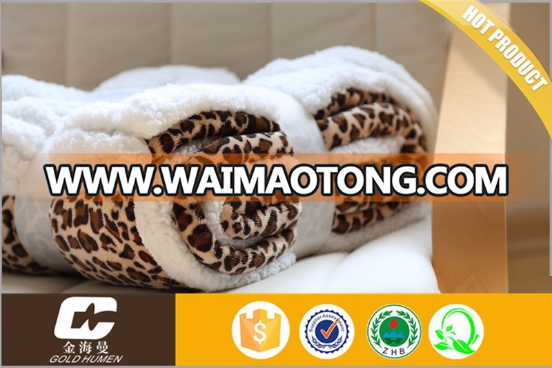 High quality spring autumn winter thick warm double layer Sherpa blanket