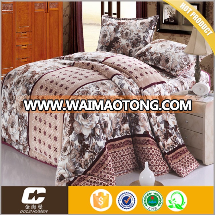 heating moving ceramic fiber coral fleece blanket