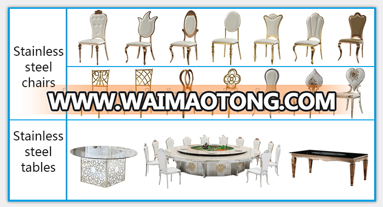 High quality glass round dining table with removable table leg