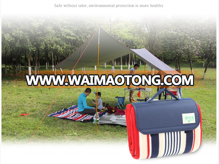 wholesale china blanket factory portable beach travel waterproof picnic blanket