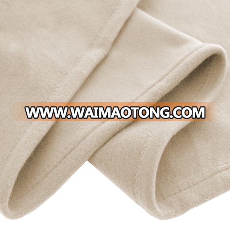 plain dyed soft polar fleece