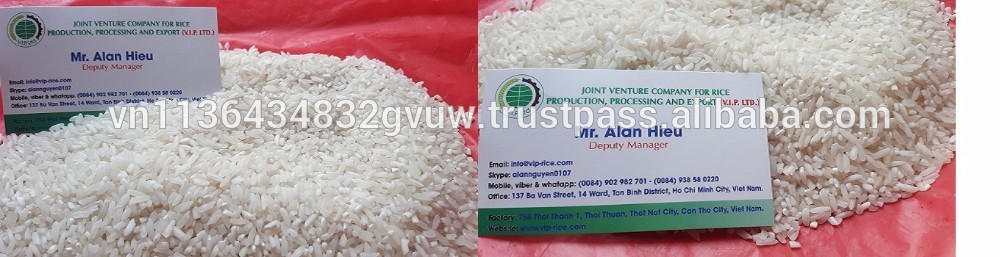 FRESH VIETNAMESE 25% BROKEN LONG GRAIN WHITE RICE FOR THE BUYER