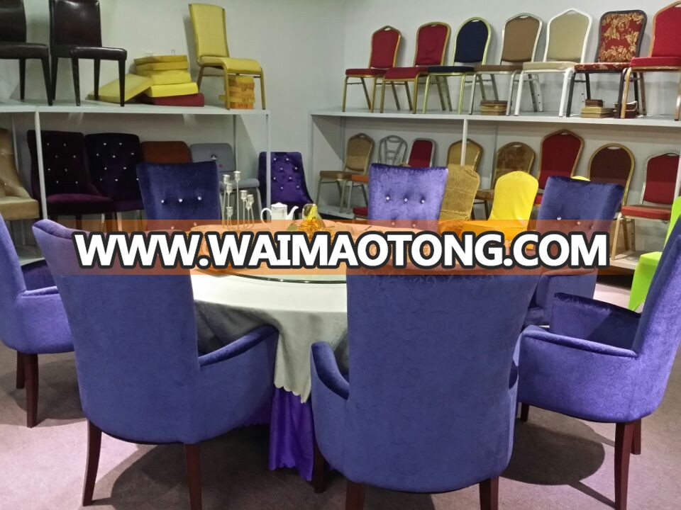 Hotel Luxury banquet chairs and table / dining table