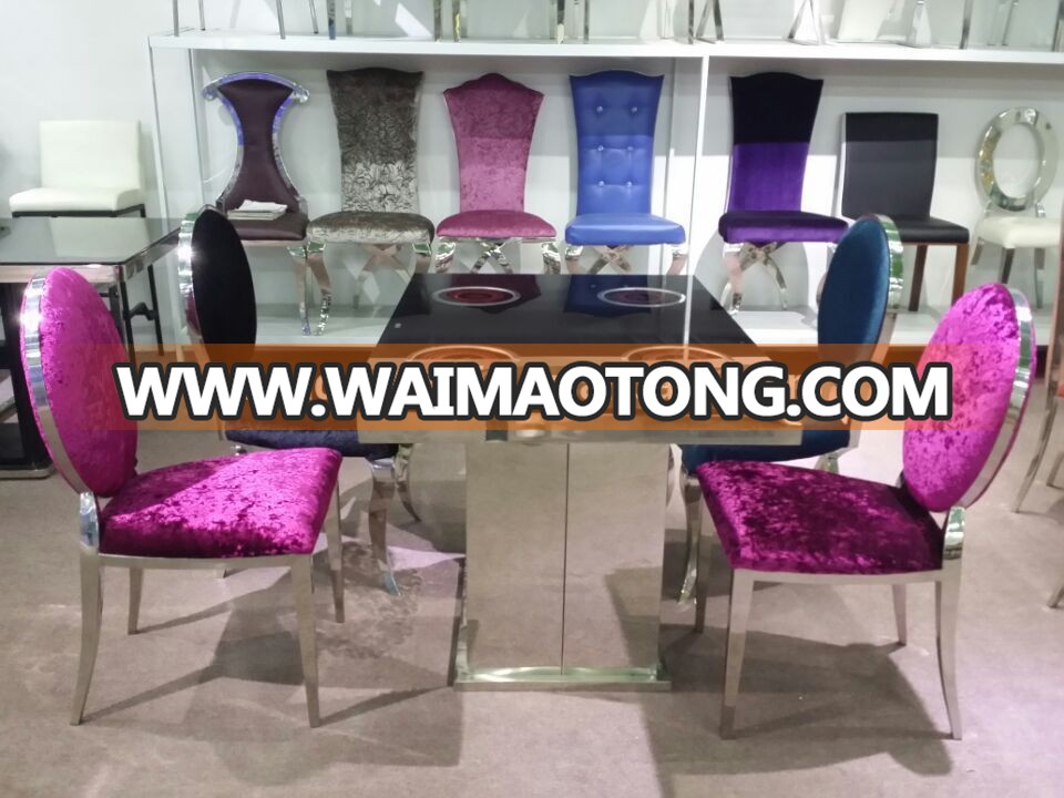 Hotel Luxury banquet chairs and table / dining table