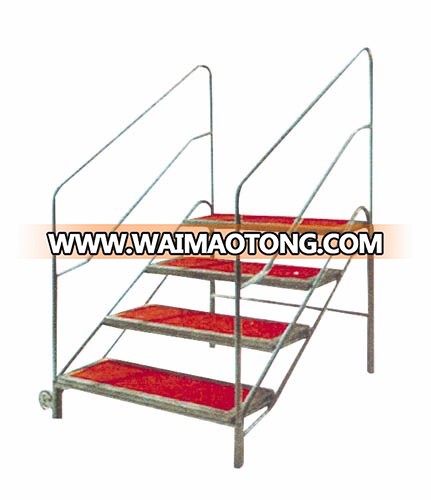 Factory price movable ladder multilayer stage with party