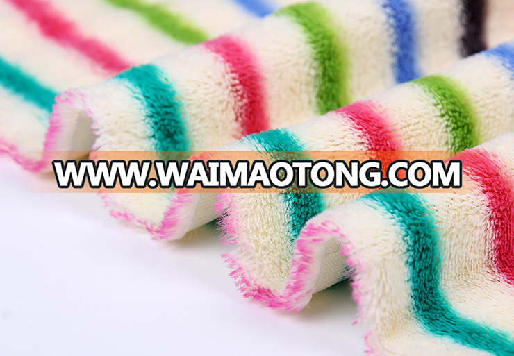 China suppliers soft plush PV fleece fabric for bedding set