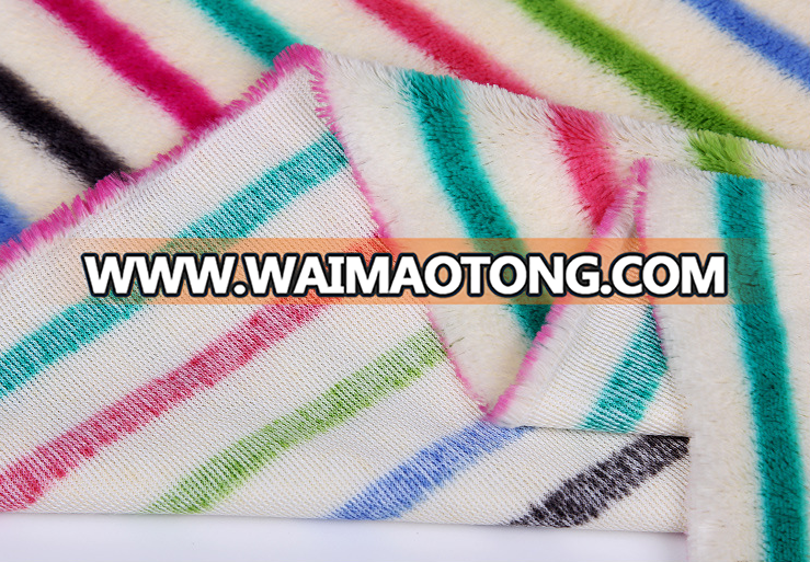 China suppliers soft plush PV fleece fabric for bedding set