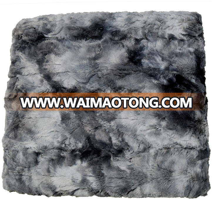 Super Soft Fuzzy Faux Fur Cozy Warm Fluffy Plush Sherpa Chocklate Fur Microfiber Bed Throw Blanket