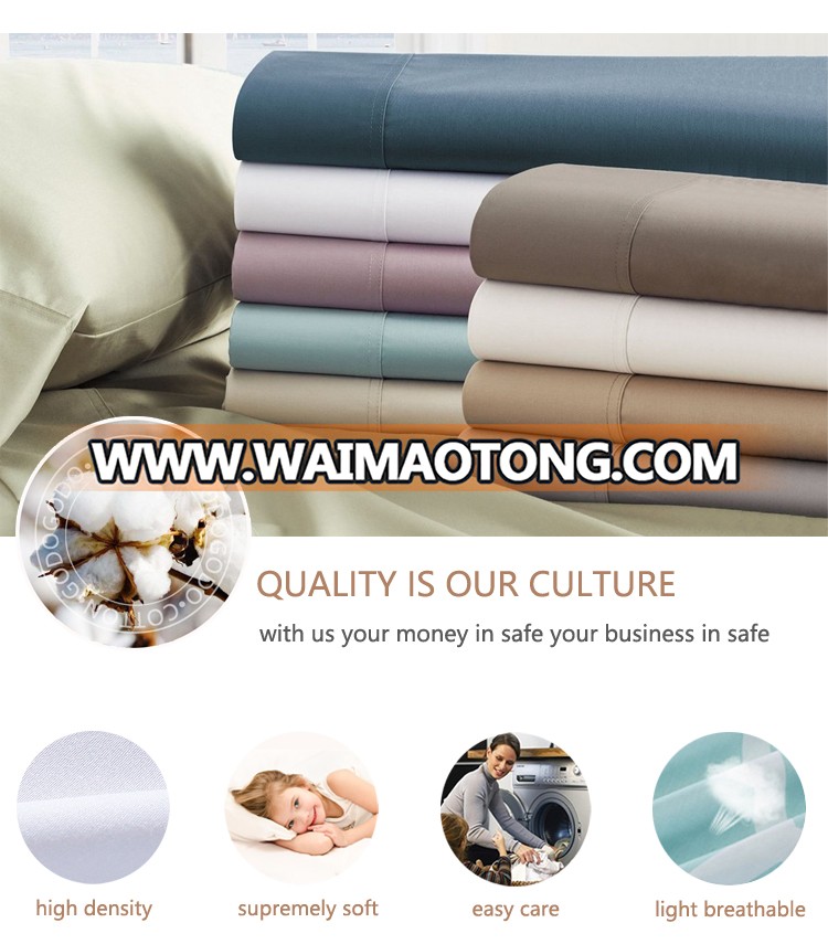 100% Cotton Elastic Mattress Protector Cover King Size Breathable Water Proof Fitted Sheet