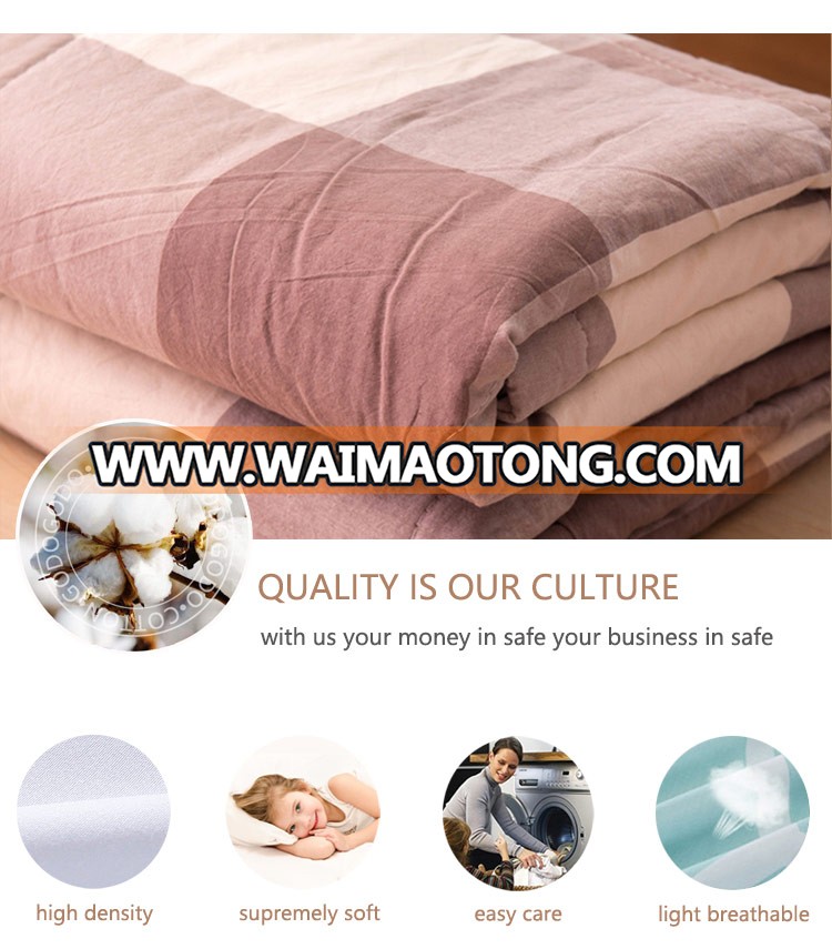 Wholesale Price Comforter Sets Cover Home Choice Eco-Friendly King Size 9Pcs 100% Washed cotton duvet set