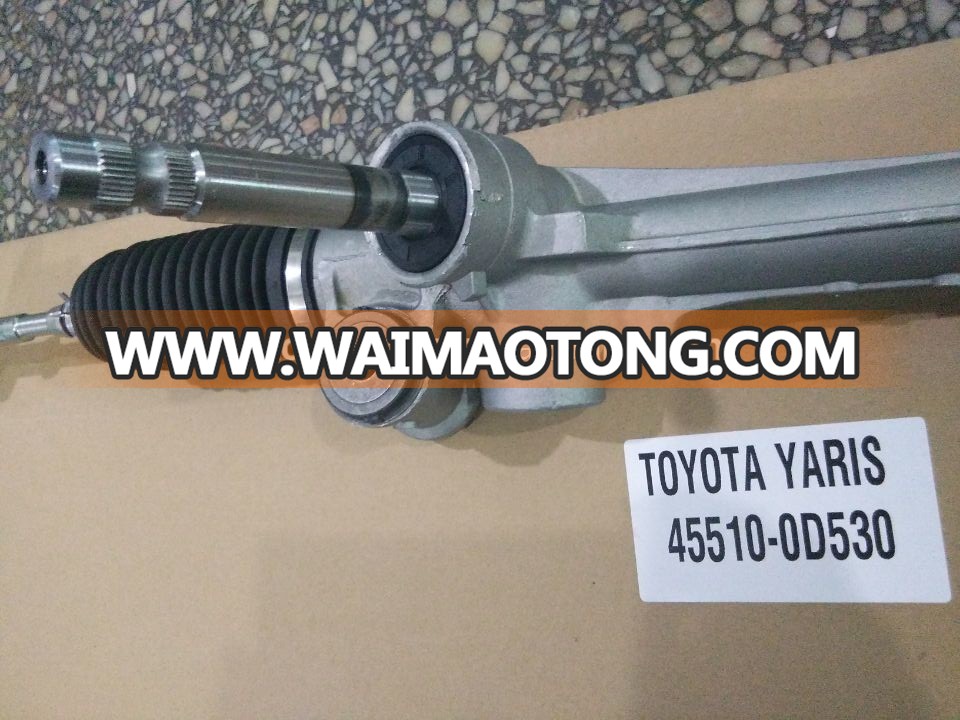 Auto spare parts car steering rack for YARIS NSP151 NCP150 45510-0D530 45510-1D580 45510-0D490