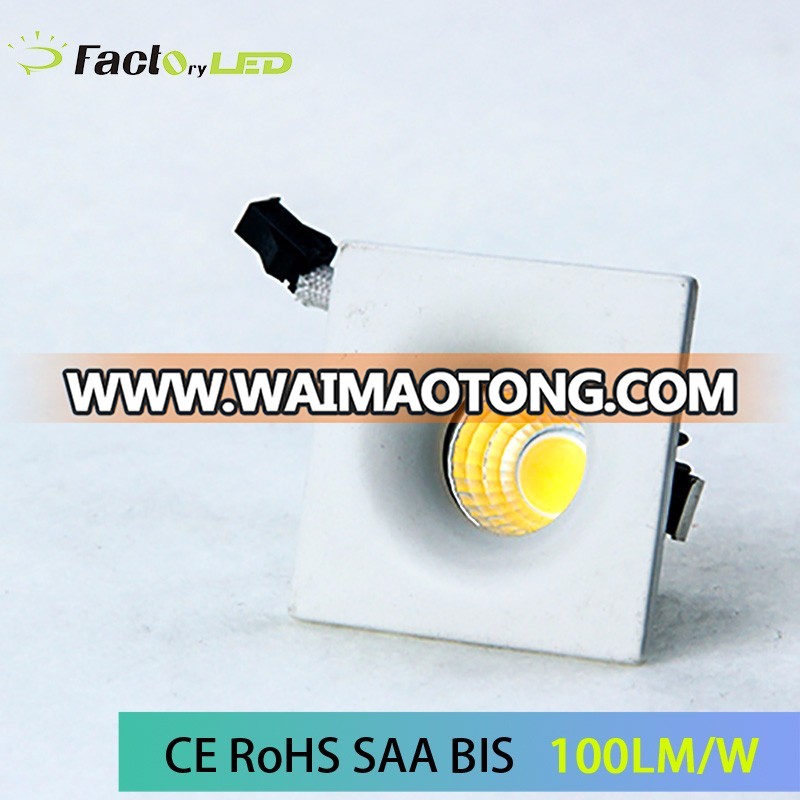 Factory price high quality led ceiling lighting 3W with bis CE approval