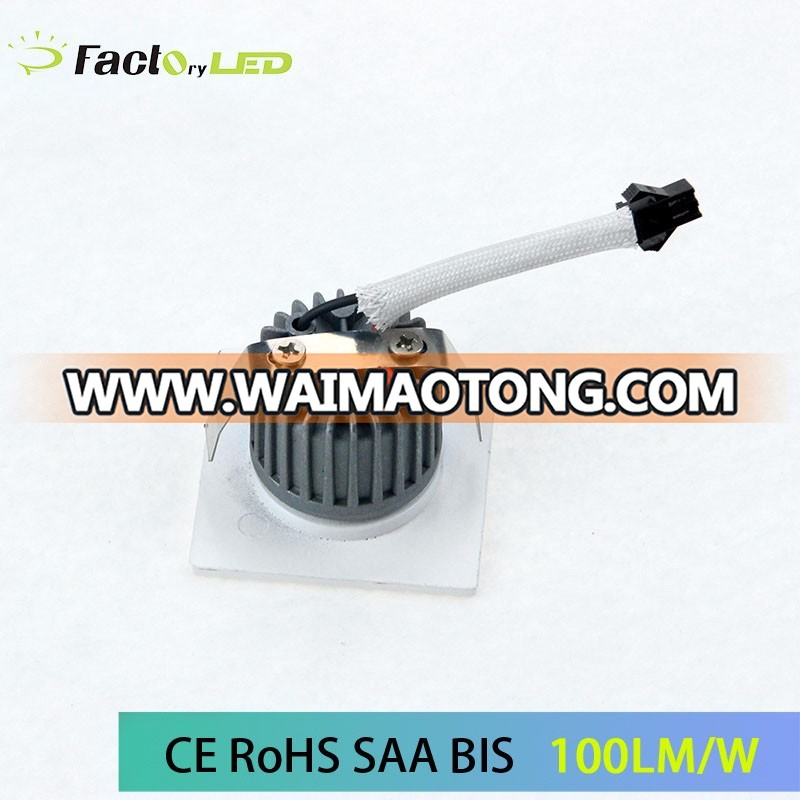 Factory price high quality led ceiling lighting 3W with bis CE approval