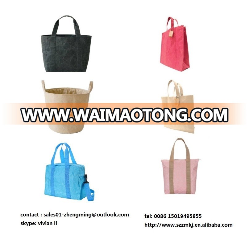 Customized Folding Polyester Simple Plain Tote Tyvek Bags