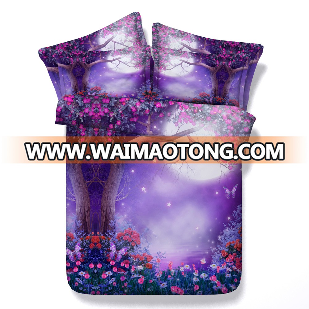 Fairy Swing and Butterfly Latest 3d HD digital print bedding 3d set