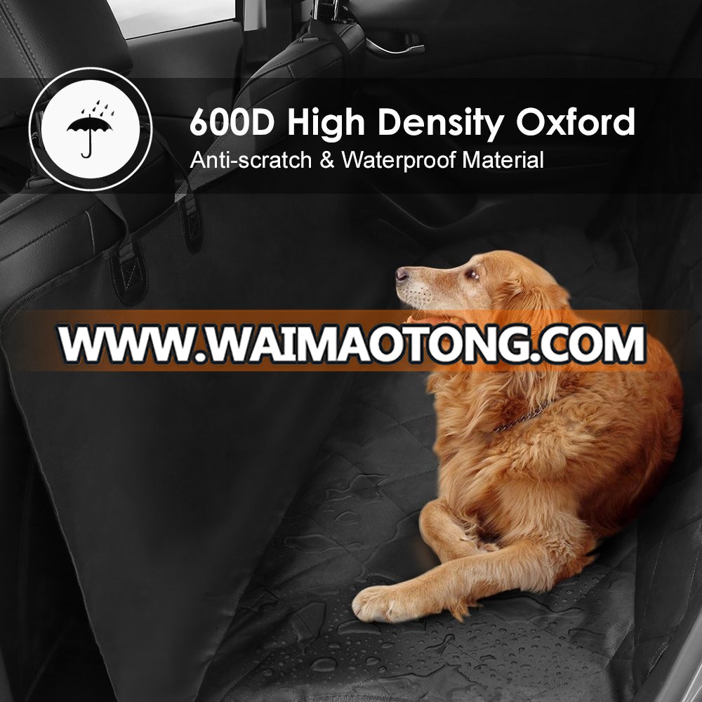 Anti-slip bottom pet seat covers for cars, pet car seat cover