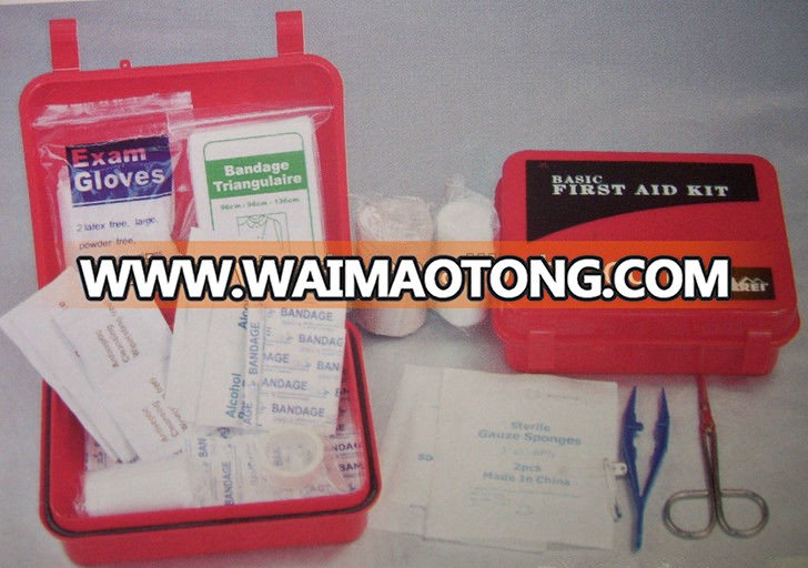 V-FB63 Promotio<em></em>nal Portable Medical Outdoor Small Plastic Pocket First Aid Kit Box