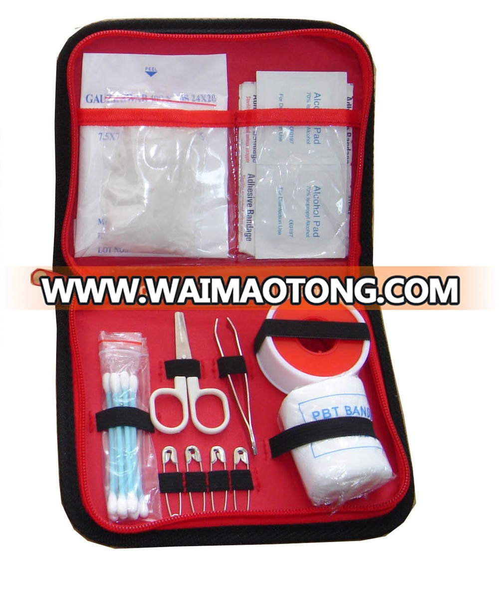 V-FB19 Wholesale mini medical travel first aid kit bag for kids and baby