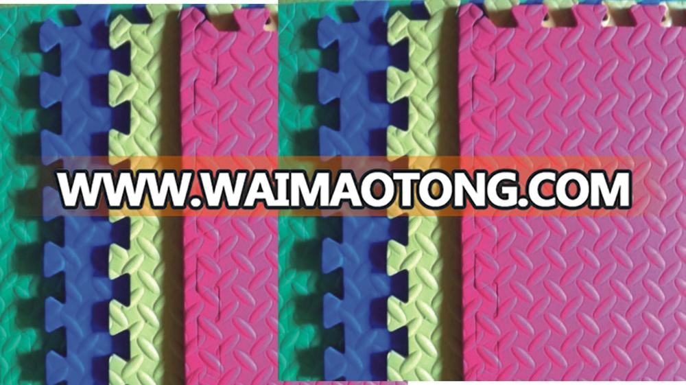 Eco-Friendly New Arrival New Design Color Customized Kindergarten Suspension mats,Outdoor floor mats