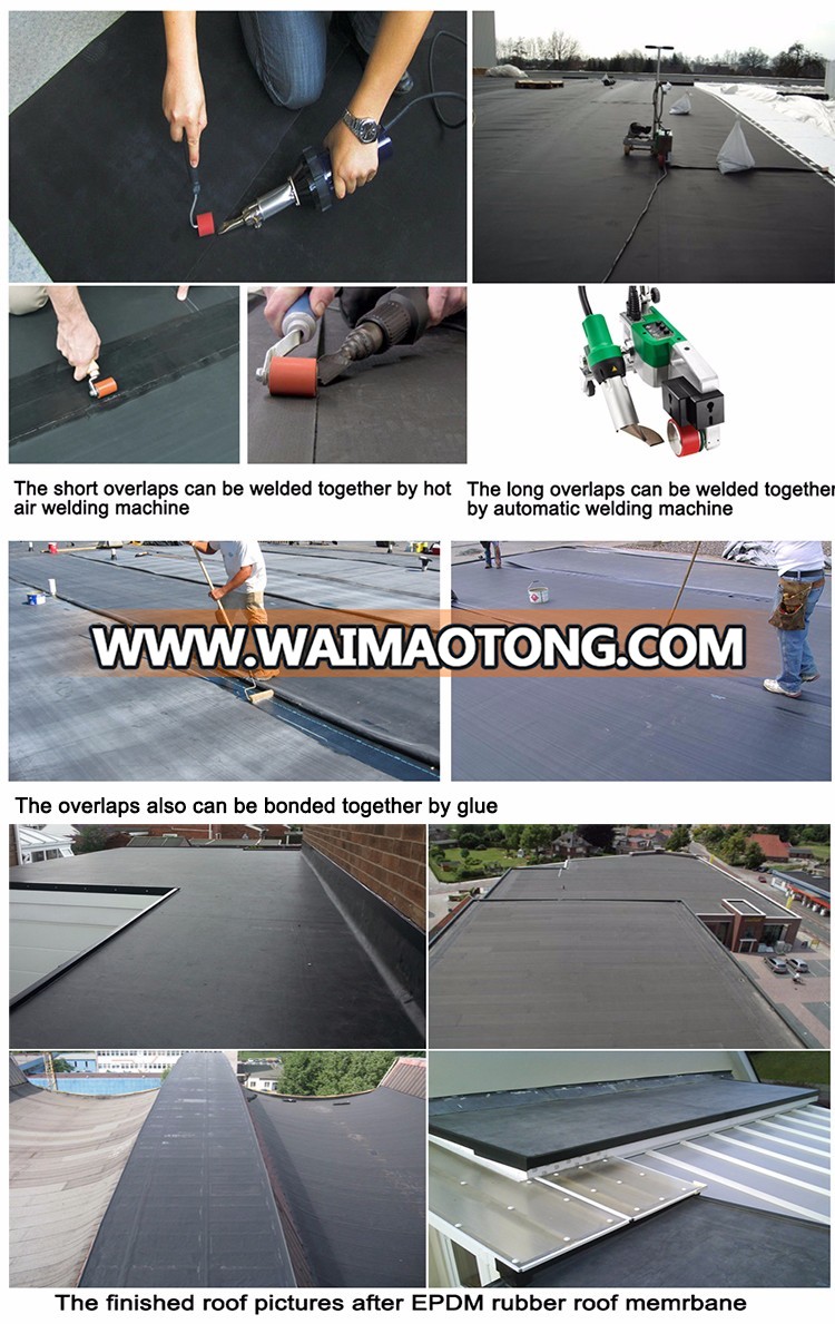 EPDM Rubber Roofing membrane for flat roof repair