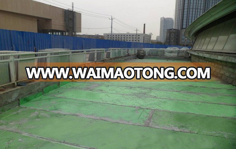 Cross Laminated HDPE Film Self Adhesive Bitumen Waterproof Membrane for Roofing Felt