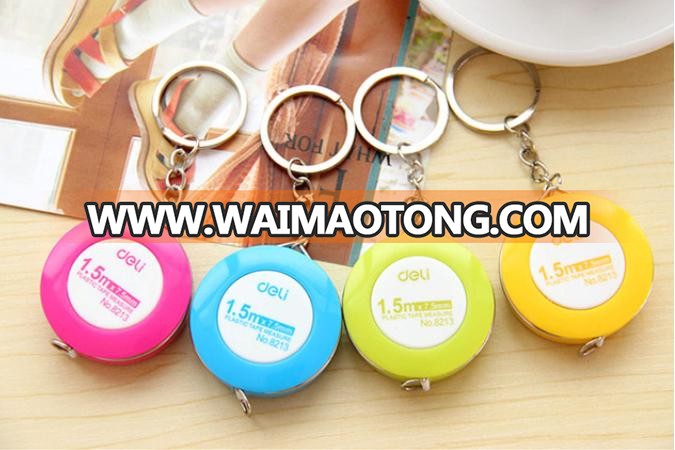 Plastic advertising mini tape Promotio<em></em>nal Round Tape Measure / Mini Tape Measure / Round Measure Tape with keychain