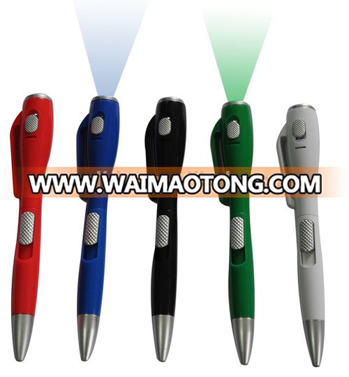 food promotio<em></em>nal Ball Point Pen with LED Flashlight Promotio<em></em>nal Light-up Ball Pen