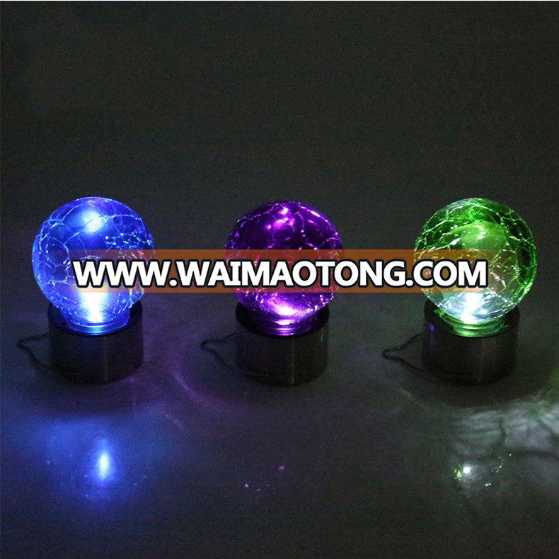 Decorative garden lights solar powered solar ball lamp