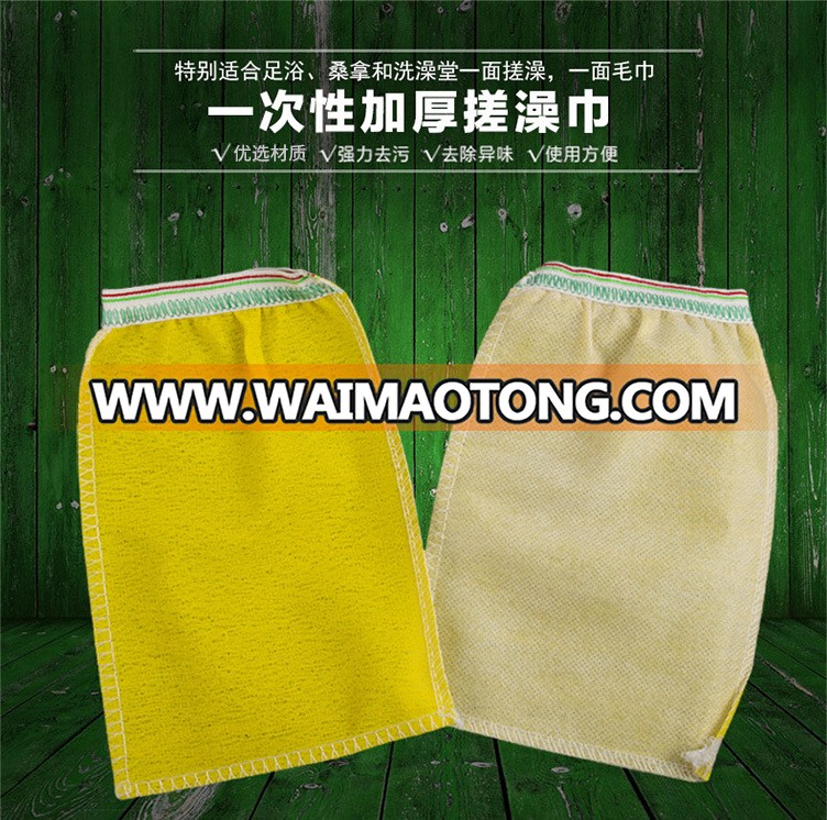 China factory provide new design bath shower scrub gloves