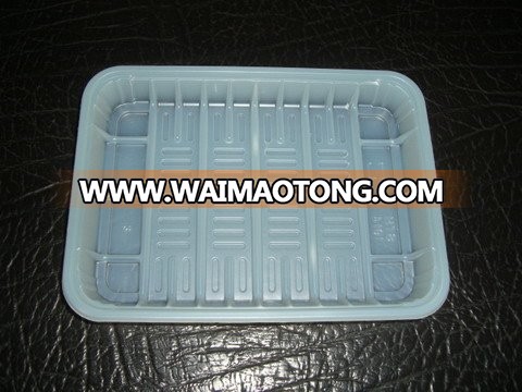 disposable plastic food tray