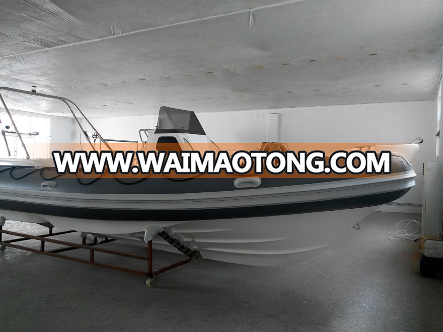 Liya 8.3m cheap rib boat large fiberglass passenger boat