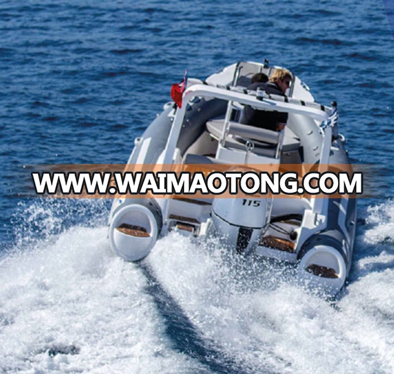 China Liya 3m-8.3m semi-rigid hull inflatable boat leisure boats