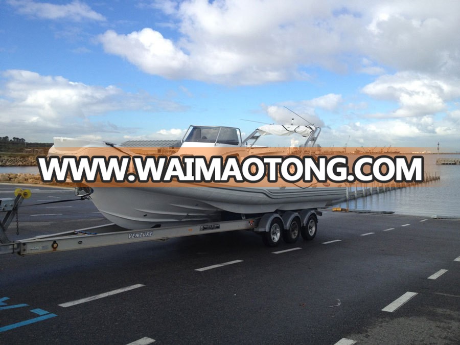 China Liya 3m-8.3m semi-rigid hull inflatable boat leisure boats