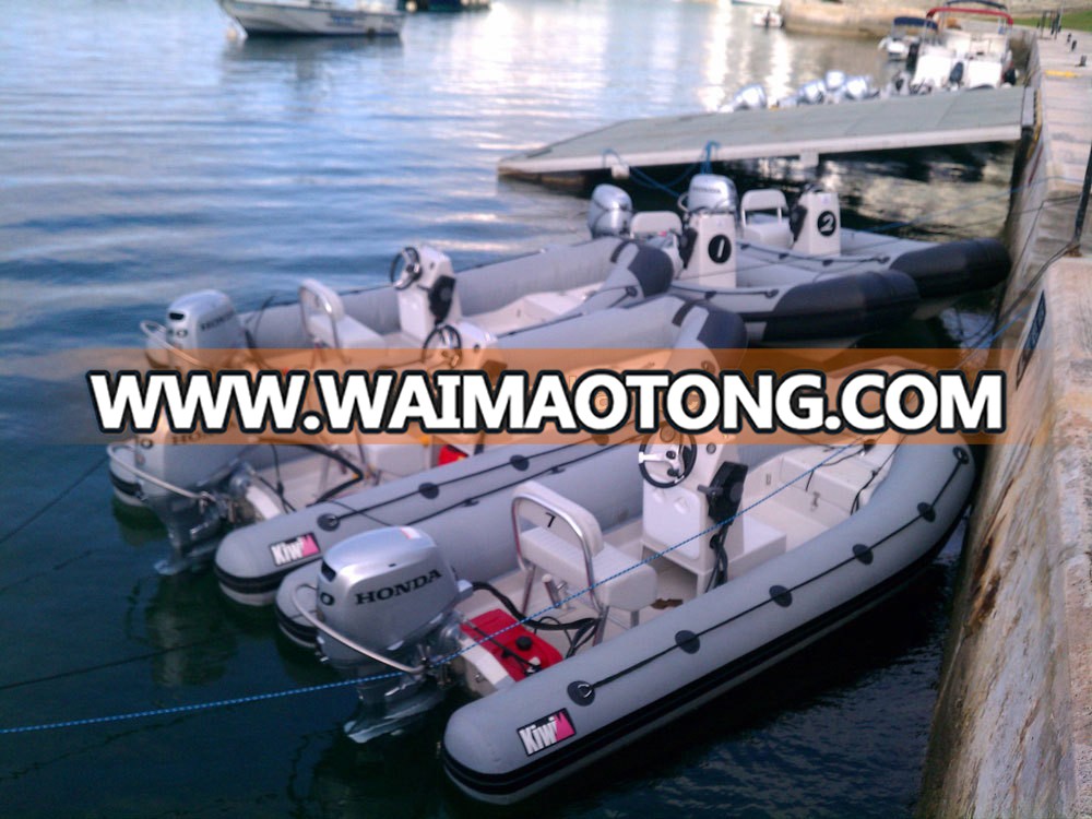 Liya boat with anchor small rigid inflatable rib boats for sale 520A