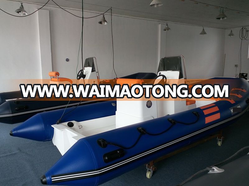 Liya boat with anchor small rigid inflatable rib boats for sale 520A