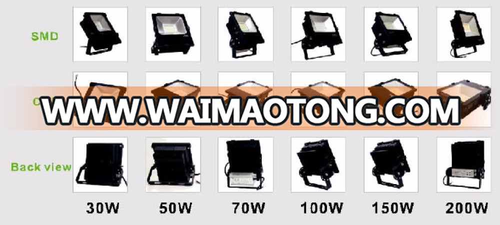 High Power Aluminum Alloy Waterproof Ip65 Commercial Led Outdoor Flood Lighting