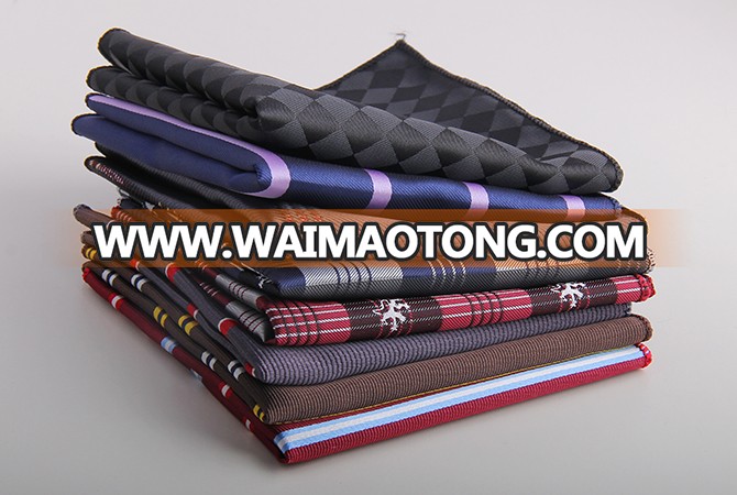 Factory Direct Chine Wholesale Custom Pure Color Pocket Square