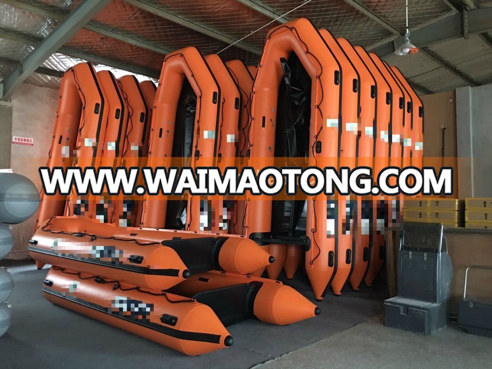 Liya 2-6.5m pvc inflatable fishing boats foldable inflatable raft