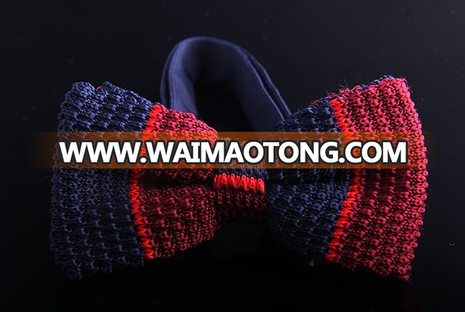 Wholesale Custom Knit Bow Ties For mens