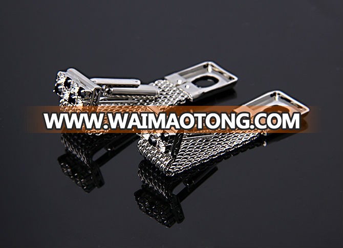 Wholesale funny chain cuffl<em></em>ink tie clips