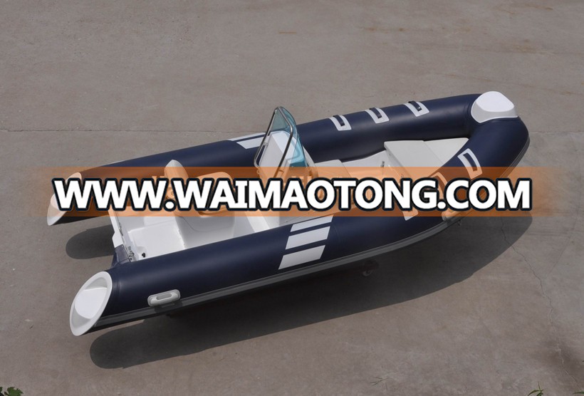 Liya speed boat manufacturers fiberglass hull material open rescue boat rib boat china