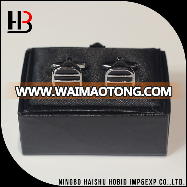 Wholesale classic black cuffl<em></em>inks for men