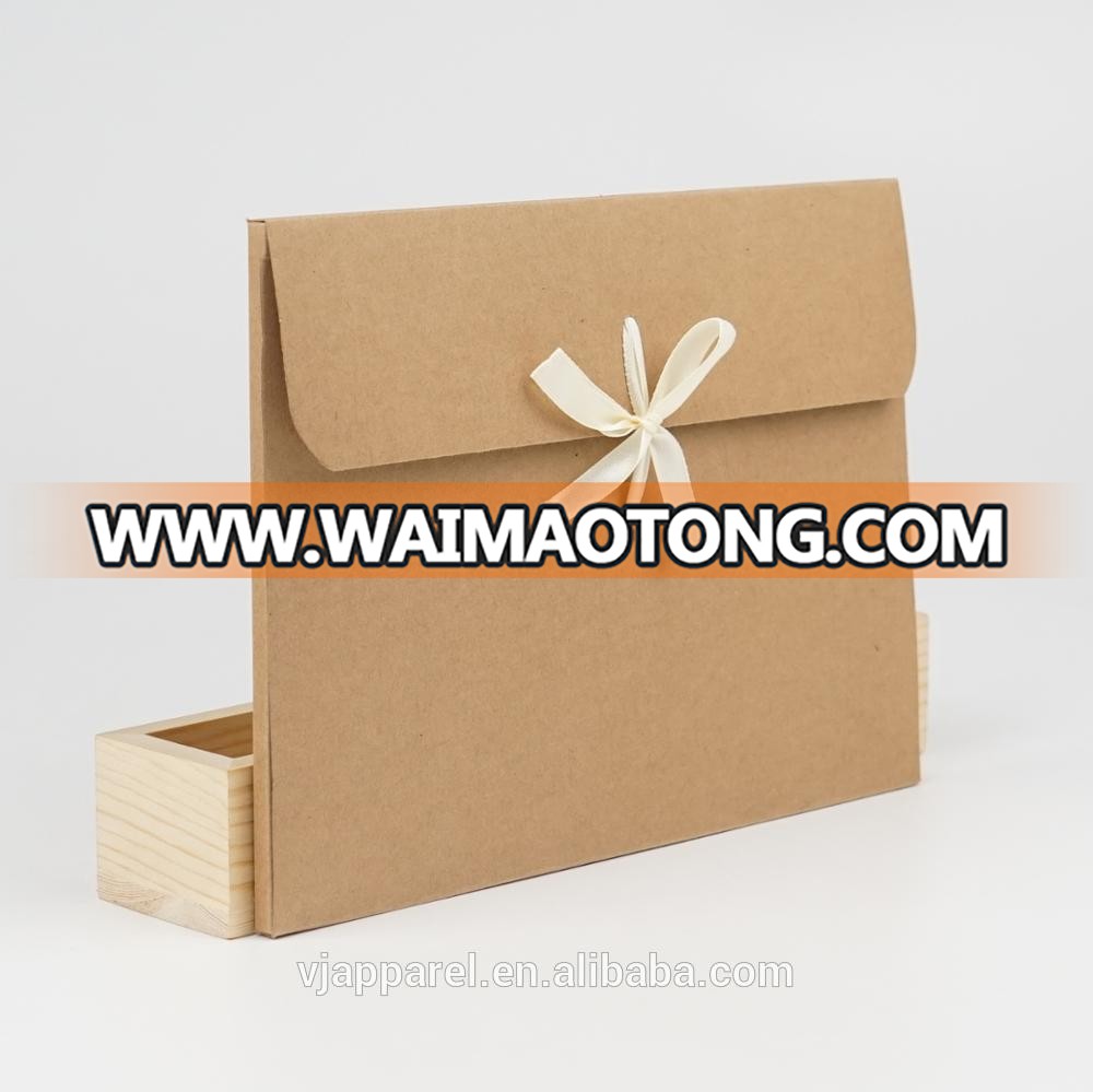 eco-friendly paper envelope with customized colorful logo