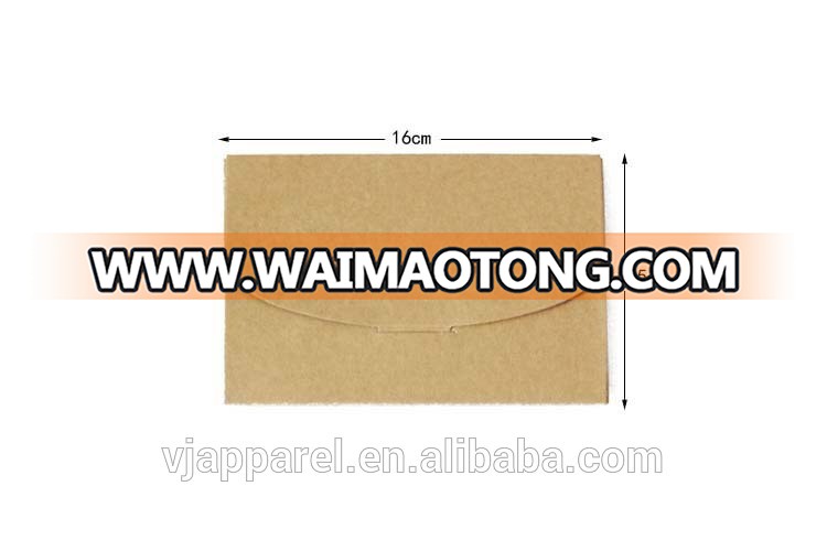 eco-friendly paper envelope with customized colorful logo