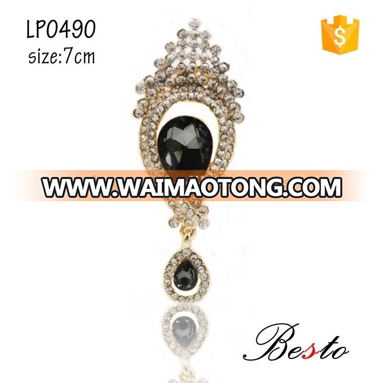 New fashion vintage diamond jewelry brooch for dress