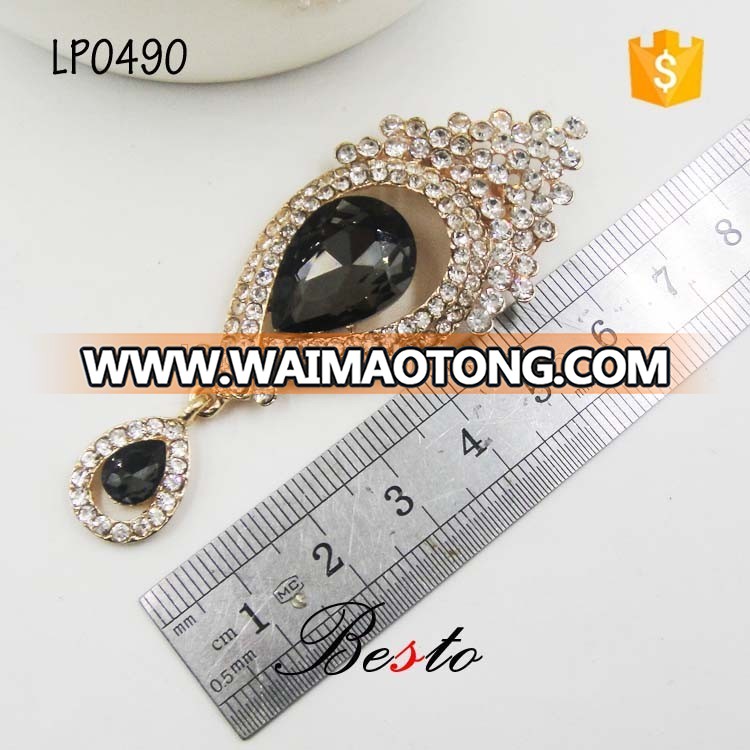 New fashion vintage diamond jewelry brooch for dress