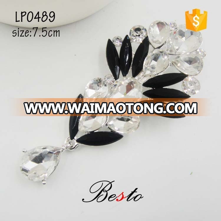 BESTO OEM Fashio<em></em>nable custom ladies plating acrylic brooch for party