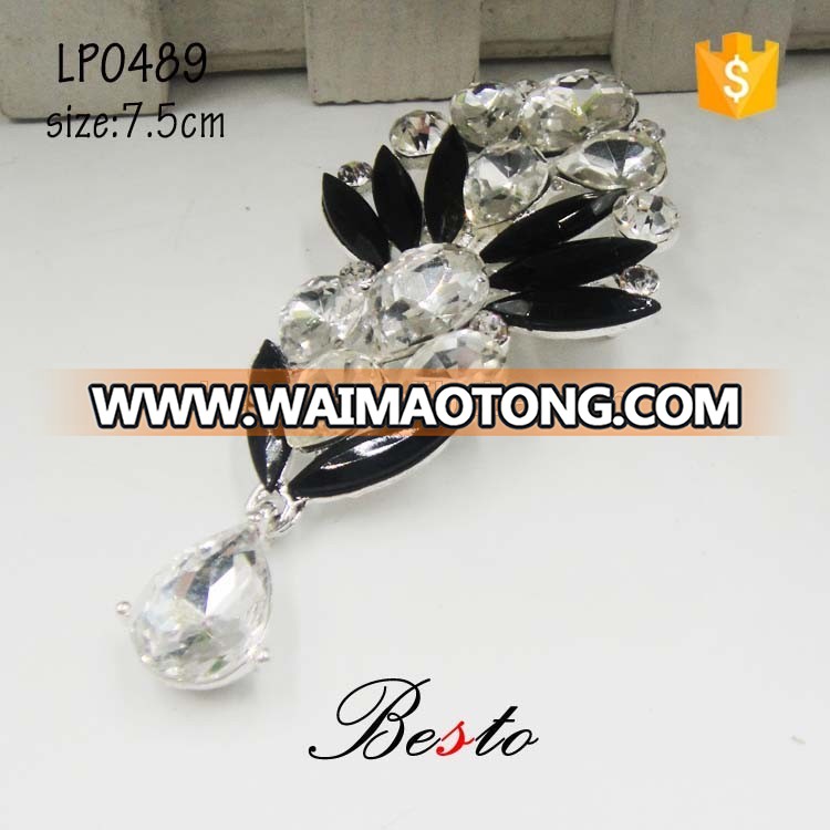 BESTO OEM Fashio<em></em>nable custom ladies plating acrylic brooch for party