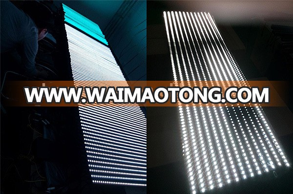 dmx led pixel strip ws2812B dmx compatible 144 pixels/ M high pixel for KTV ,bar , night club