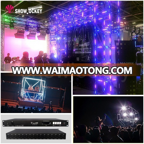 dmx led pixel strip ws2812B dmx compatible 144 pixels/ M high pixel for KTV ,bar , night club